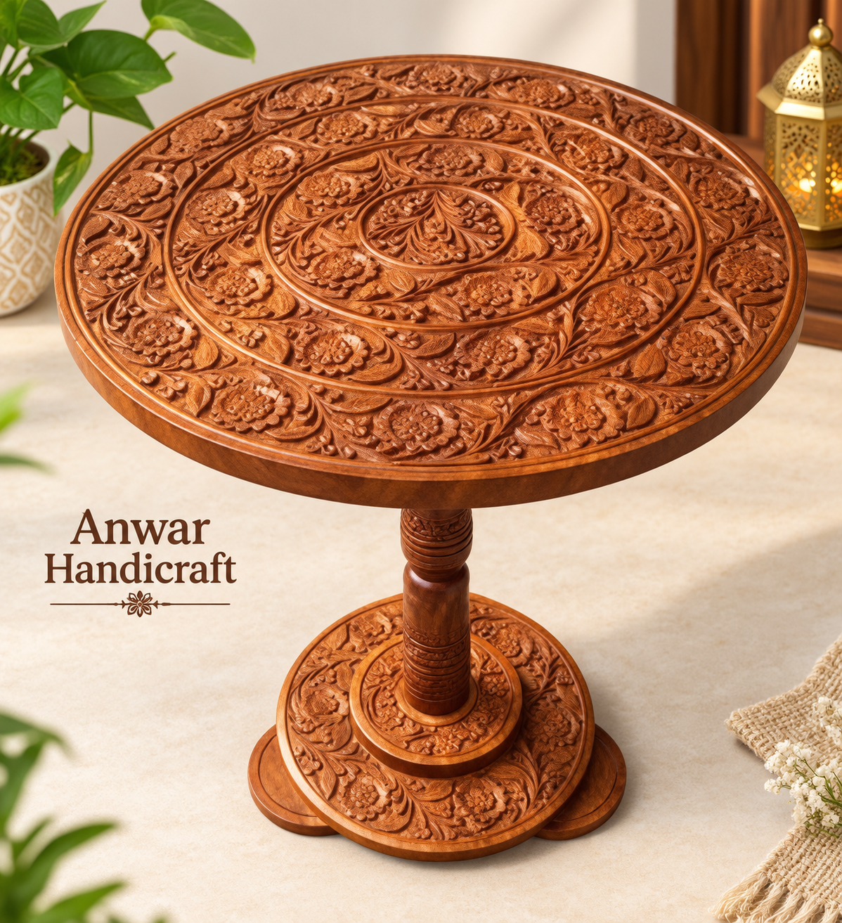 Carving table 18"