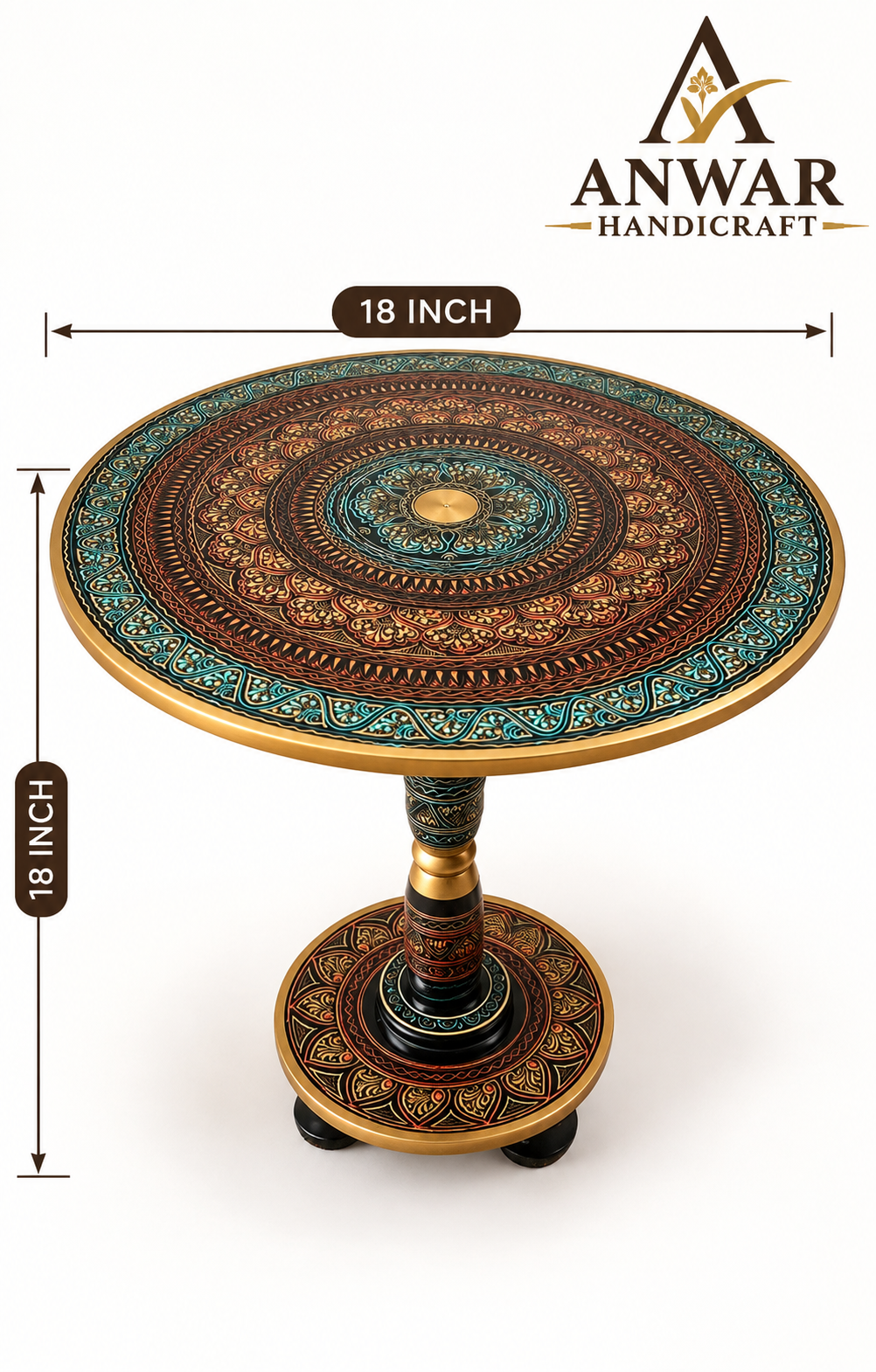 Table 18 inch rangeen